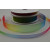 55078 - 6mm & 15mm Rainbow Sheer Organza Ribbon x 10 Metre Rolls!