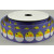 55119 - 22mm Lilac/White grosgrain ribbon with a colourful Easter printed design x 10mts