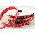 55124 - 10mm satin ribbon printed with a white Christmas Tree design x 10mts