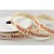55126 - 10mm Cream herringbone ribbon printed with a Merry Christmas message x 10mts.