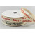 55126 - 10mm Cream herringbone ribbon printed with a Merry Christmas message x 10mts.