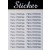 88088 - Merry Christmas Text Stickers-28 Multi