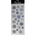 88096 - Blue & Silver Snowflake Stickers