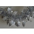 88136 - Silver Christmas Holly Leaf & Mistletoe Tinsel x 2 Metre Lengths!