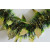 88142 - Gold Triple Coloured Holly Leaf Christmas Tinsel x 2 Metre Lengths!