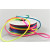 88189  (1mm) , 88191 (2mm )  Multi Colour Rattail Stringing Satin cord   x 25 metres 