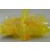 X347 - 24mm Sunflower & Sheer Loop Accessory (24 Pieces per pack)-24mm-15 Yellow-1 Pack (24 Pieces)