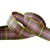 Y1005 - 16mm Woven Tartan Ribbon  x 25 Metres