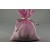 Y788 - Pink Satin bags with Tassels  (6 Bags per Pack)