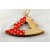 Y790 - Tree Shaped Wooden Decoration with Loop (1 Piece)-8cm x 8cm-35 Red-1 Piece