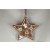 Y796 - Wooden Christmas Star Decorations (1 Piece)-125mm x 125mm-57 Brown-1 Piece