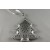 Y800 - Silver Hanging Metal Tree Decoration (1 Piece)-10 x 9cm-01 Silver-1.8 Metres